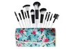 Alayna Professional Cosmetic Brush Kit with Travel Pouch (12-Piece) - Second Medium