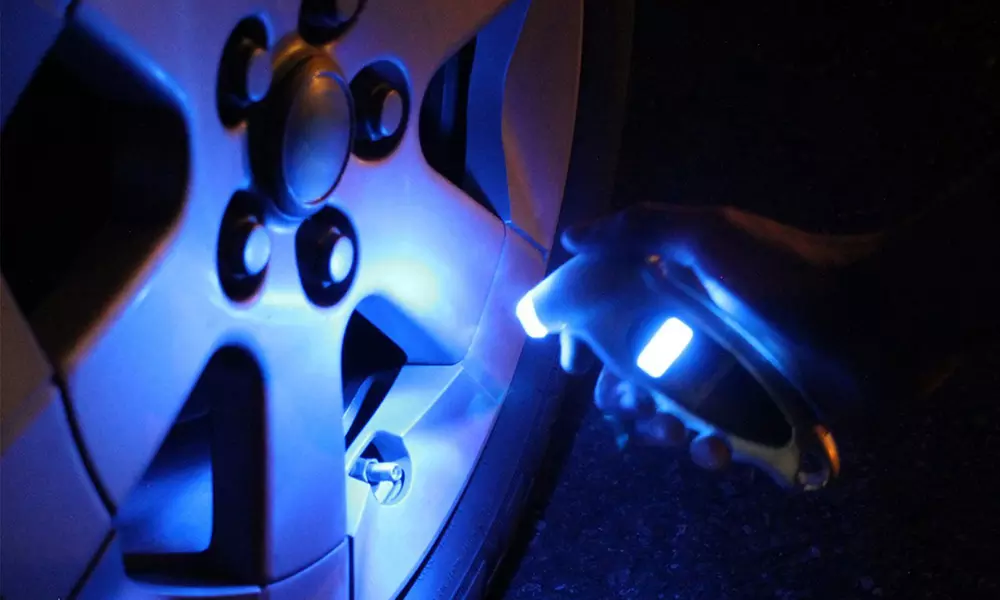 Ensemble de jauge de pression des pneus numérique