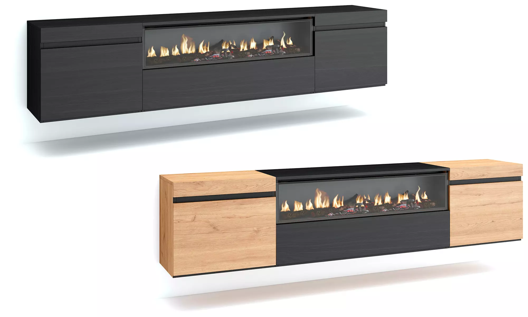 Mobile TV in stile industriale disponibile in 4 modelli e 2 colori, con spedizione gratuita - Primary Image