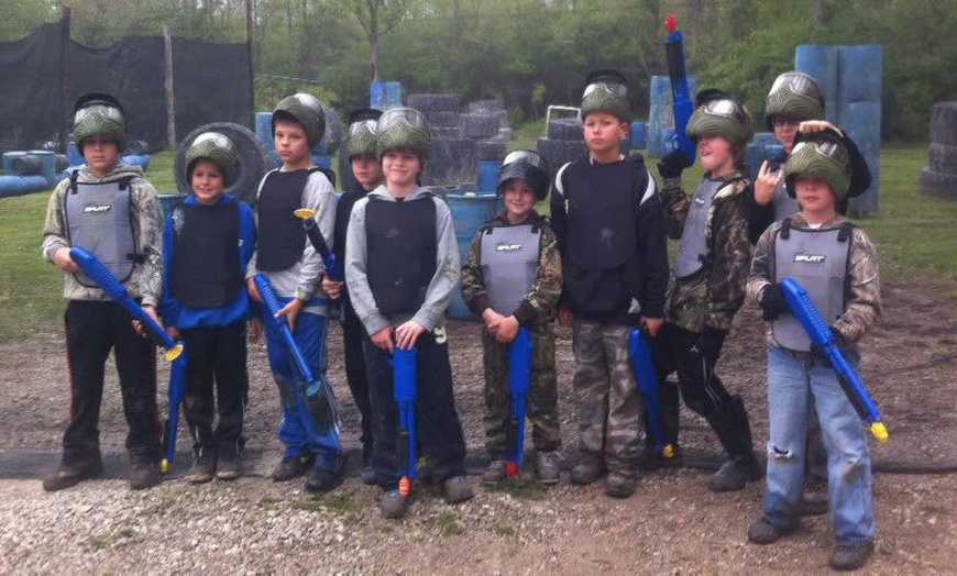 Image 5:  Low-Velocity Paintball Kids Party