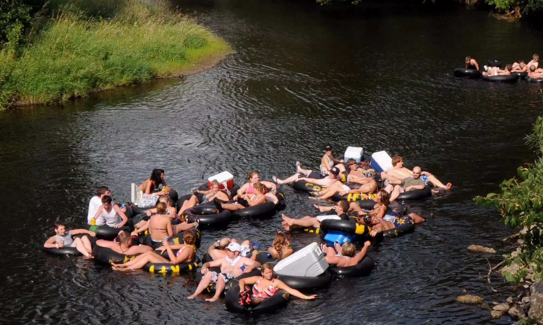 Day of Tubing for Two Monday–Thursday or Friday–Sunday with Optional Camping at Float Rite Park (Up to 54% Off)  - Primary Image