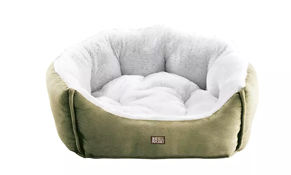 Animal Planet Micro Suede Pet Bed - Second Medium