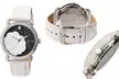 Bertha Daphne Ladies' Mother-of-Pearl Leather-Strap Watch - Second Medium