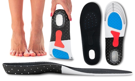 1 o 2 solette plantari ortopediche sportive in gel