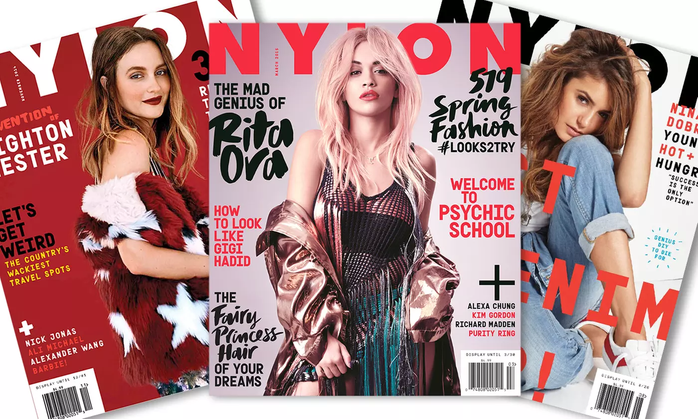1- or 2-Year Subscription to Nylon Magazine from $8–$12 - Primary Image