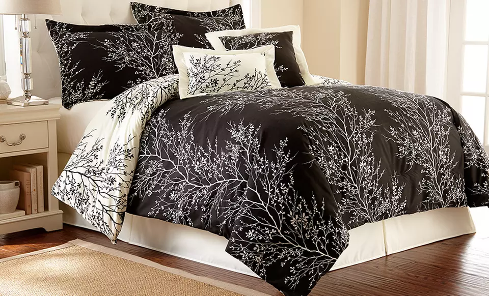 Hotel New York 6-Piece Plush Reversible Comforter Sets. Multiple Colors from $49.99–$59.99. Free Returns. - Primary Image