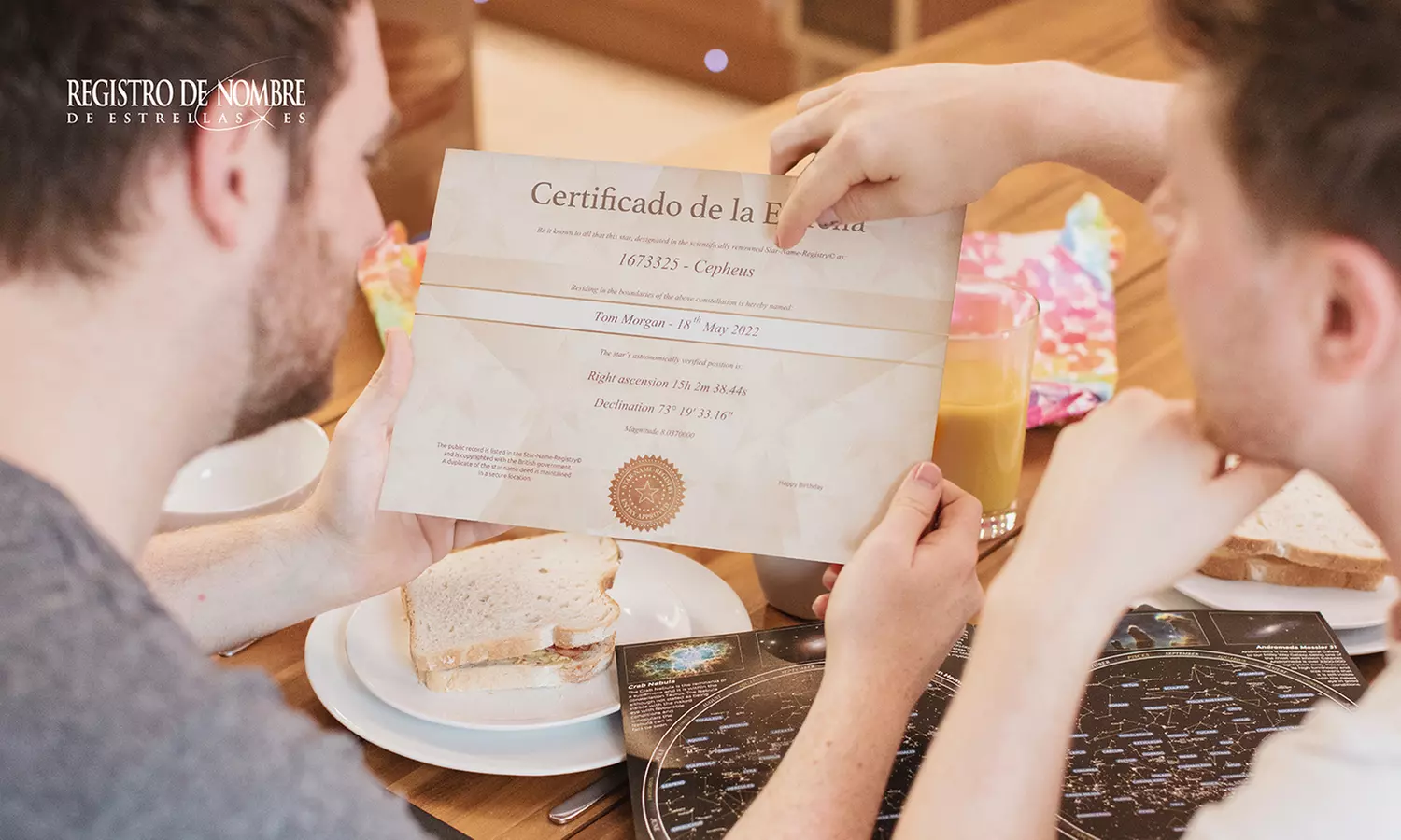 Baptiser une étoile visible avec le Répertoire des Étoiles