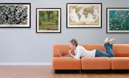 $50 for $100 Worth of Framed Art, Prints, and Posters from art.com - Primary Image