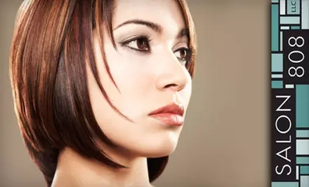 $40 for a Haircut and Color at Salon 808 - Primary Image