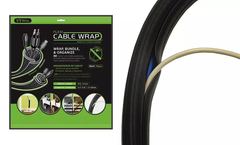 Flexi Cable Wrap. Free Returns. - Second Medium