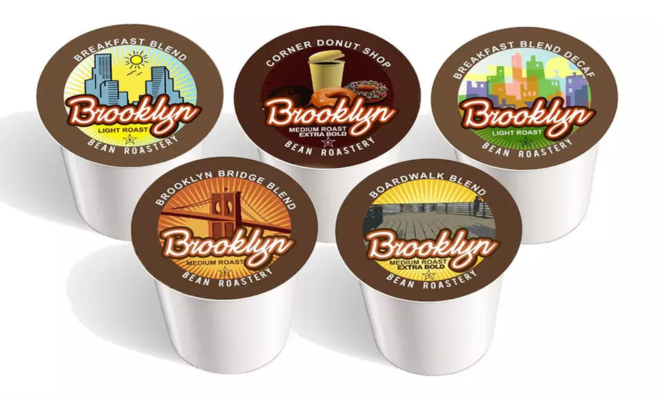 $19.99 for 40 Brooklyn Beans Single-Serve Coffee Cups Compatible with Keurig Brewers ($22 List Price). Free Shipping. - Primary Image