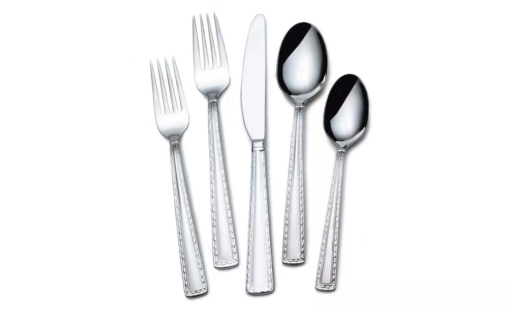 Sabatier 20-Piece Stainless Steel Flatware Sets - Second Medium