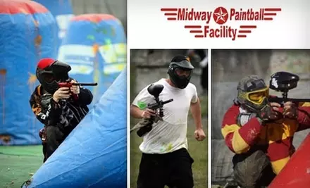 $25 for All-Day Entry, Equipment, and 200 Paintballs at Midway Paintball in Vacaville ($50 Value) - Primary Image