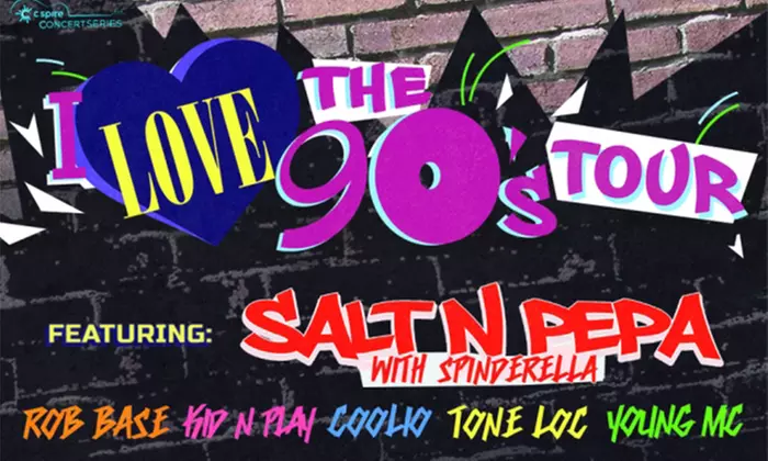 I Love The 90's Tour feat. Salt-N-Pepa on Friday, June 8, at 7 p.m. - Primary Image