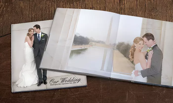 Custom Seamless Lay-Flat Photo Books from Picaboo (Up to 64% Off). Three Options Available.  - Primary Image