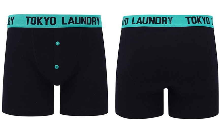 Image 9: Two-Pack of Tokyo Laundry Men's Stripe Print Boxers