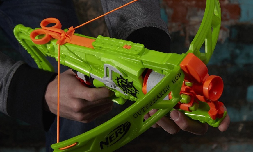 Nerf Zombie Strike Outbreaker Bow Groupon