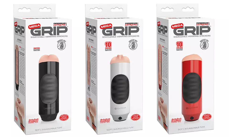 Pipedream Fanta Flesh Mega Grip Stroker - Primary Image