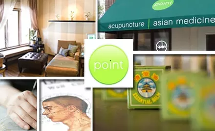 $35 for Consultation and Session at Point Acupuncture and Asian Medicine ($70 Value) - Primary Image