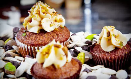 One Dozen Mini Cupcakes or One Half-Dozen or Dozen Cupcakes at Cupcake Girls (Up to 56% Off) - Primary Image