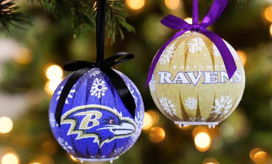 NFL 6-Pack LED Christmas Ornaments | Groupon