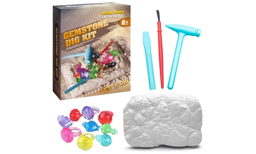 Image 8: Gemstone Digging Kit