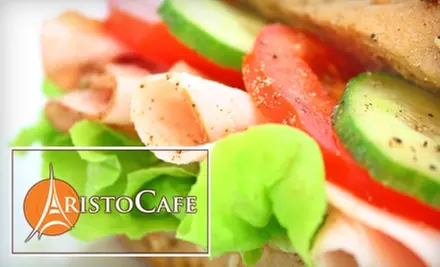 $10 for $20 Worth of European-Inspired Sandwiches at Aristo Cafe - Primary Image