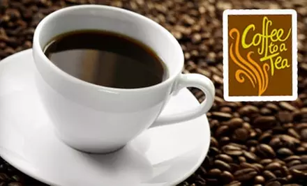 $10 for 10-Coffee Punch Card at Coffee to a Tea ($21.10 Value) - Primary Image