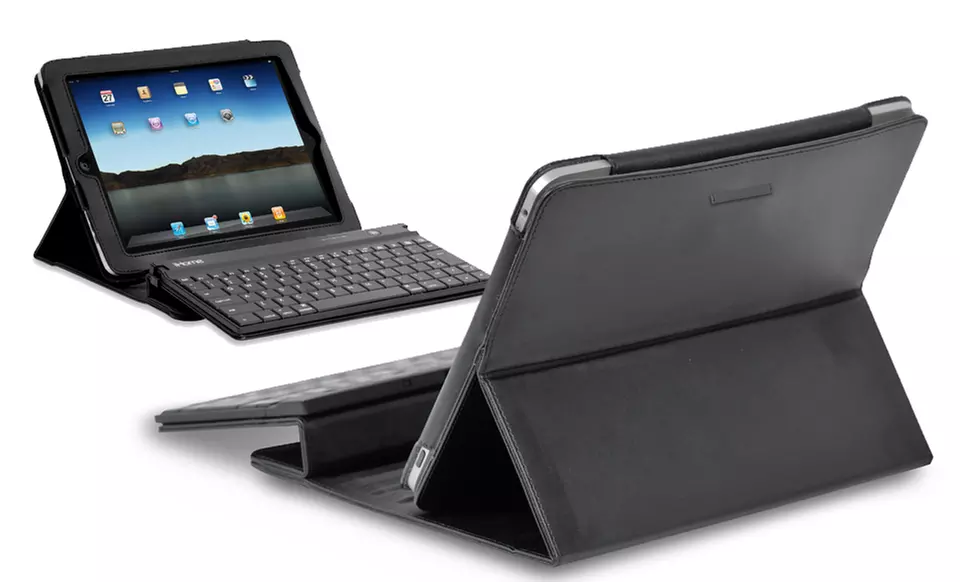 iHome Bluetooth Keyboard Folio Case for iPad 2/3/4 and Air﻿ (IH-IP2100B). Free Returns.  - Primary Image