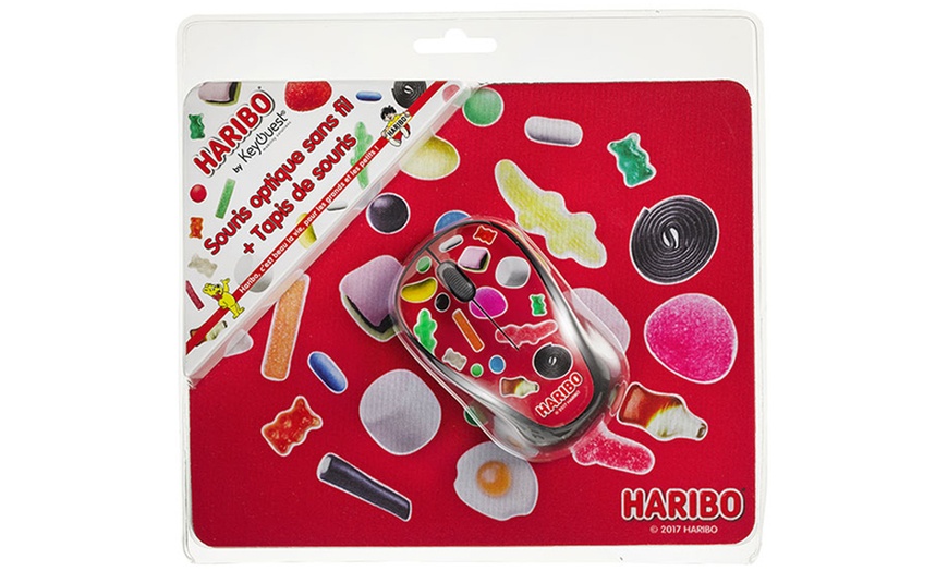 Image 7: Mouse wireless e tappetino Haribo