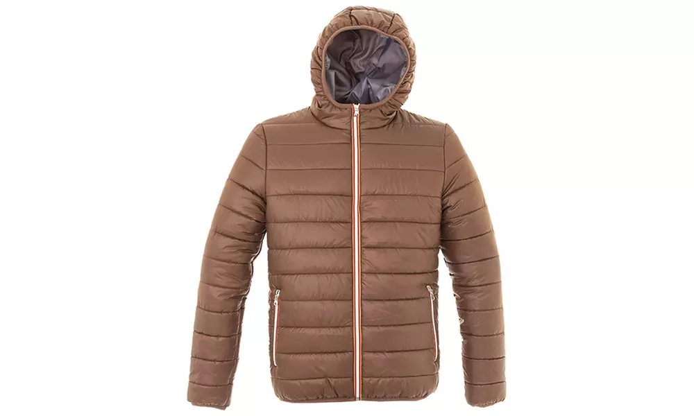 Piumino Uomo Imbottito 200GR Effetto Piuma