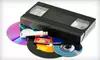 $14 for Two Videotapes Converted into Two DVDs from Interactive Video ($50 Value)