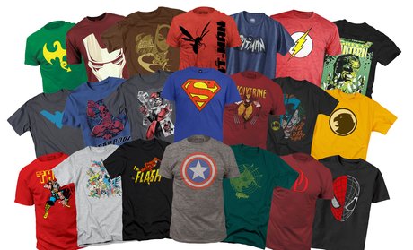 Men's Superhero T-Shirts Mystery Deal