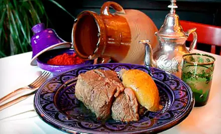 Moroccan Dinner for Two or Cooking Class with Meal for Two at Zitoune in Mamaroneck (Up to 56% Off) - Primary Image