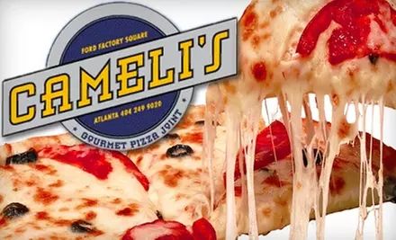 $10 for $20 Worth of Thin-Crust Pizza, Pasta, and More at Cameli’s Pizza - Primary Image