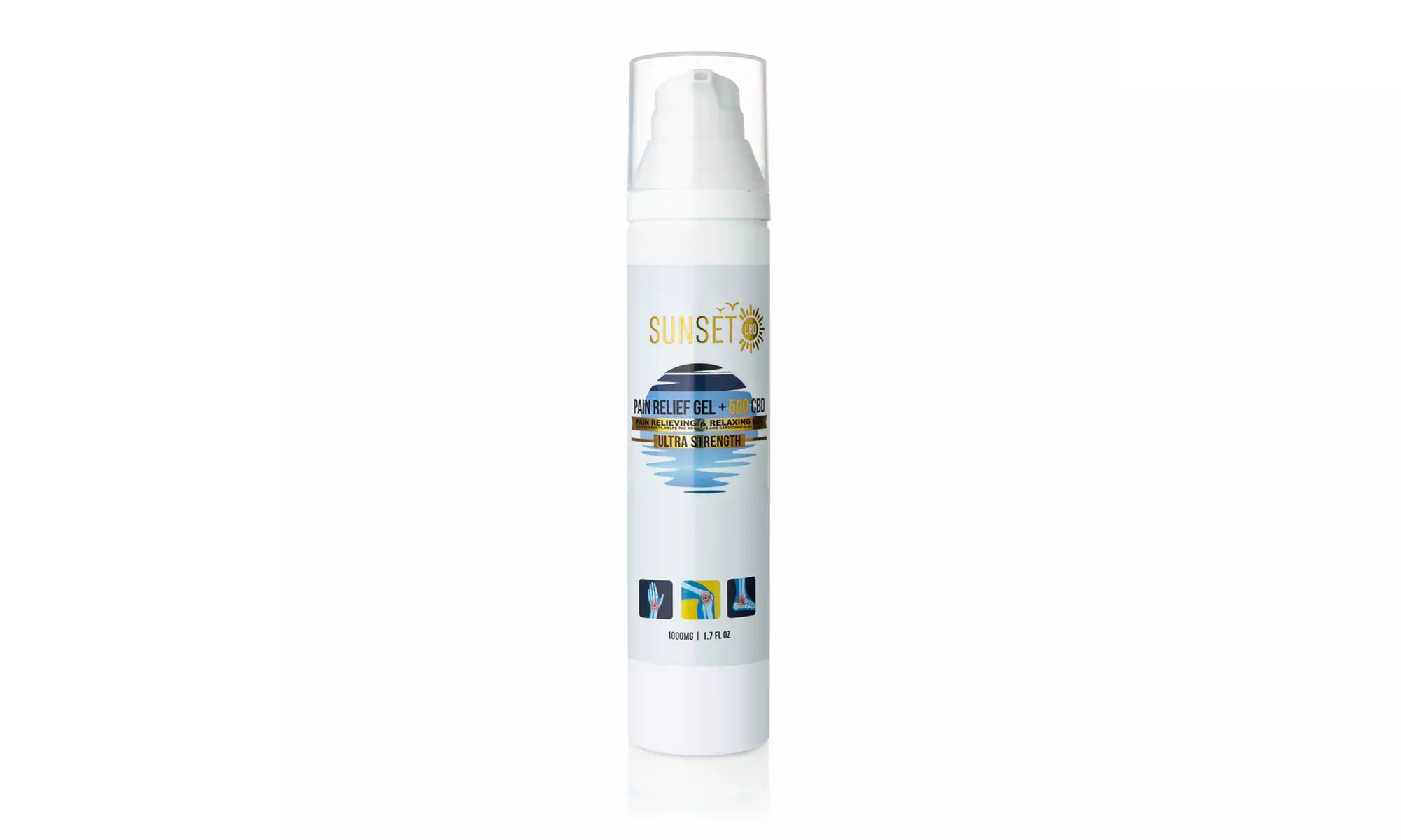 Potent CBD Pain Relief Creams from Sunset - 30 Plus Options - Groupon Exclusive!