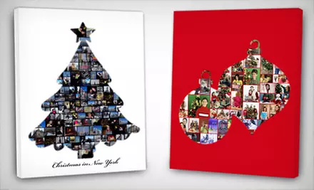 $39 for a 16"x20" Custom Collage Canvas from Collage.com ($89.99 List Price). Free Shipping. - Primary Image