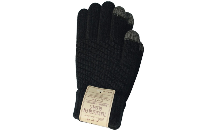 Image 8: 1 ou 2 paires de gants pour écran tactile