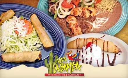$10 for $25 Worth of Mexican Fare and Drinks at Viva La Bamba - Primary Image