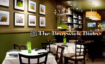 $20 for $40 Worth of Dinner and Drinks (or $8 for $16 Worth of Lunch and Drinks) at Braywick Bistro - Primary Image