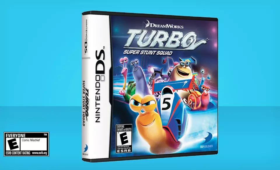 Turbo: Super Stunt Squad Video Game. Multiple Options Available from $22.99-$26.99. Free Shipping. - Second Medium