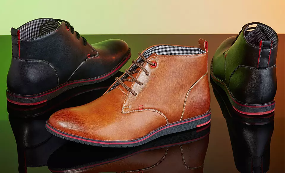 Solo Men's Lace-Up Boots - Primary Image