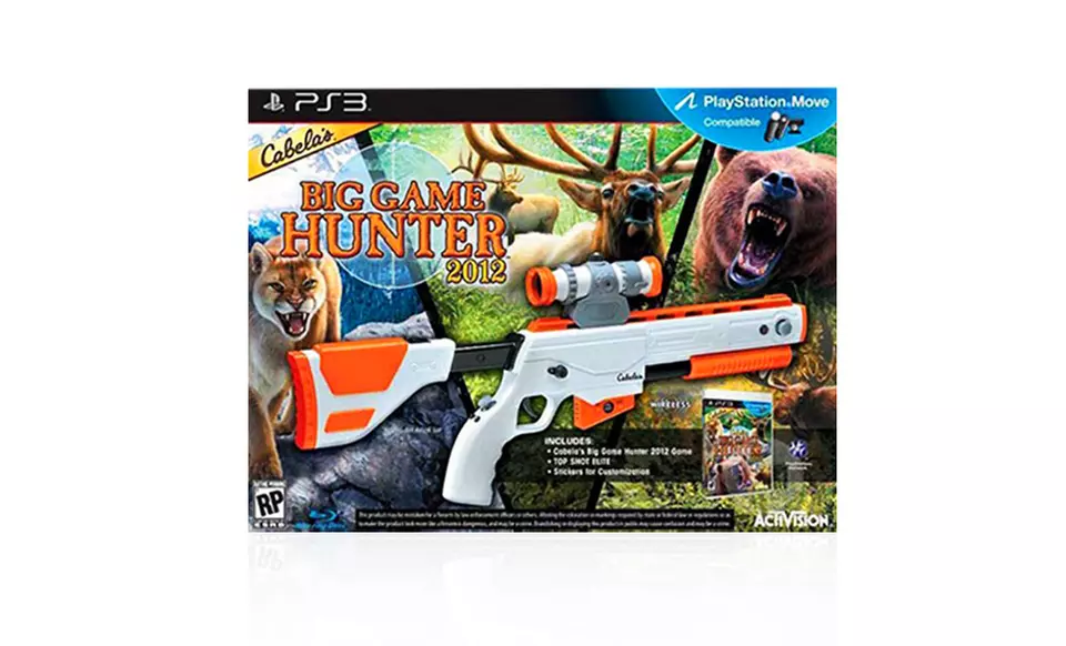 Cabela's Big Game Hunter 2012 for PS3 or Dangerous Hunts 2013 for Wii. Free Returns. - Second Medium