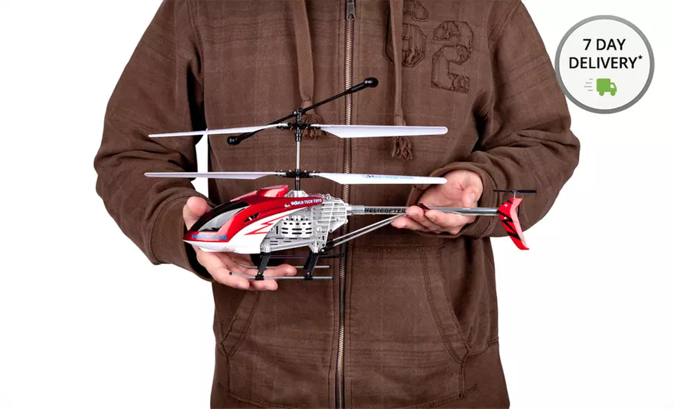 Hercules Unbreakable RC Helicopter in Blue, Red, or Silver. Free Shipping and Returns. - Primary Image
