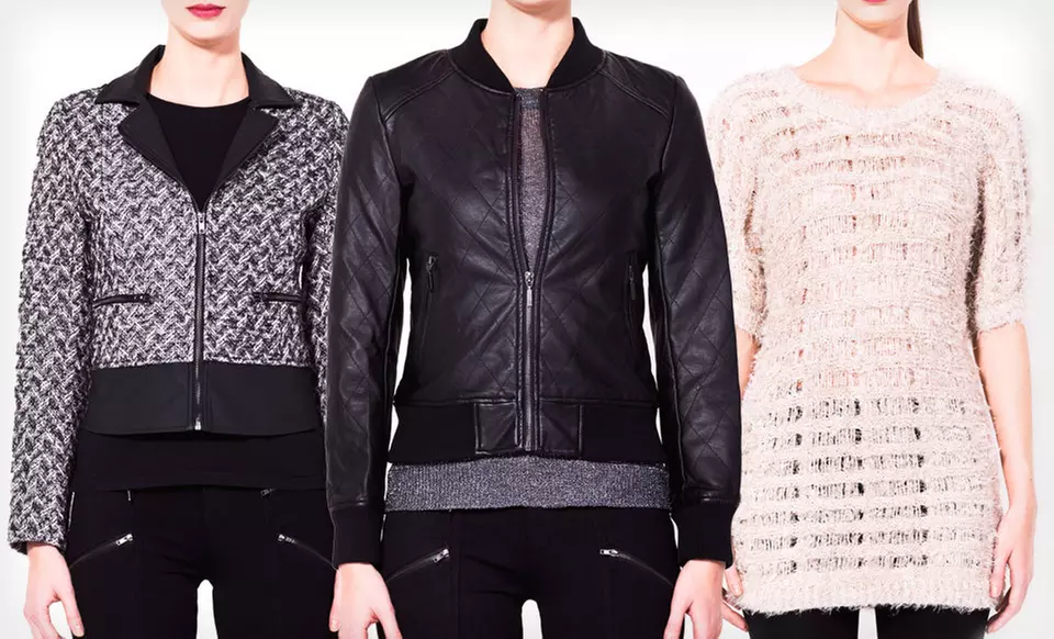 Romeo & Juliet Couture Sweaters, Pants, and Jackets (Up to 70% Off). 15 Options Available. Free Shipping and Returns. - Primary Image