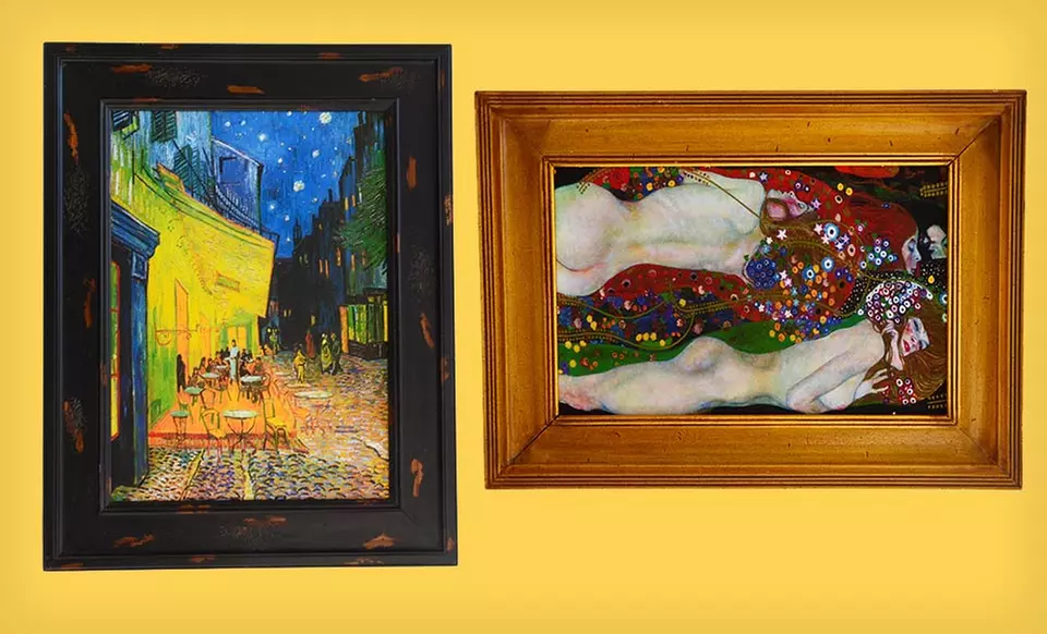 Framed Prints of Artwork by van Gogh, Klimt, Monet, Botticelli, and Hokusai from $24.99–$59.99. Free Returns. - Primary Image