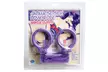 Japanese Love﻿ Cuffs in Black or Purple - Second Medium