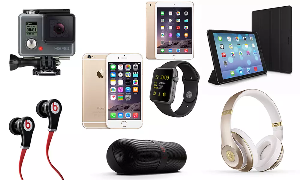 Electronics Mystery Gift (£7.98-£16.98) With Chance to Receive an Apple Watch, iPhone 6, iPad, GoPro or Beats Headphones - Primary Image