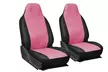 Faux Leather Front Bucket Car Seat Cover Set (2-Piece) - Second Medium