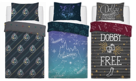 Cuscino, copriletto, telo mare o parure copripiumino Warner Bros Harry Potter, disponibili in varie fantasie e misure